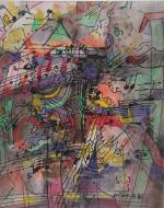1984 Gare de triage (Acrylique) 51x41