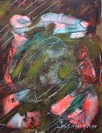 1991 Eclosion sentimentale (huile) 45,4x36